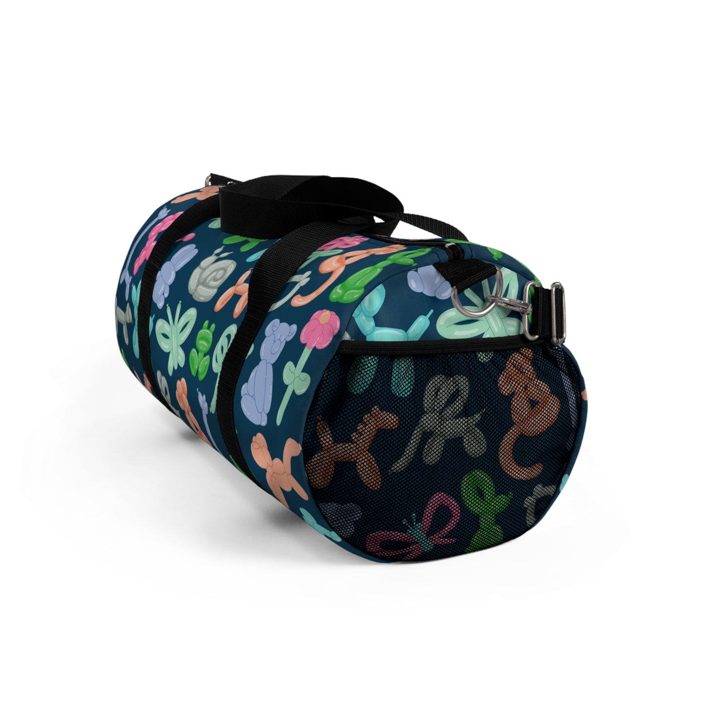 Small Duffle Bag Balloon Animals Print