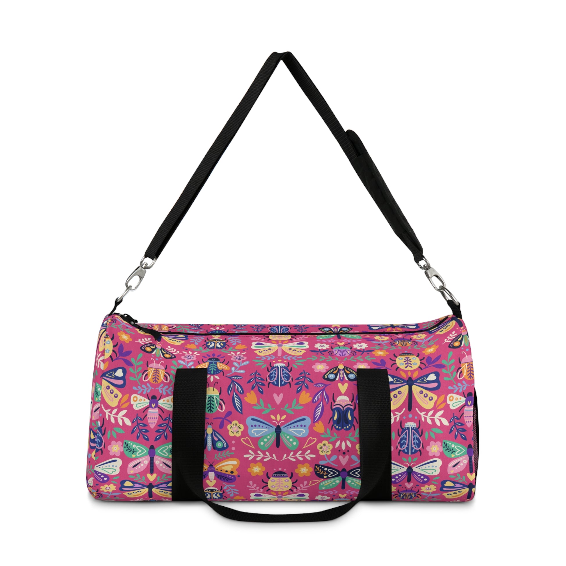 Duffle bag with Butterfly Print
