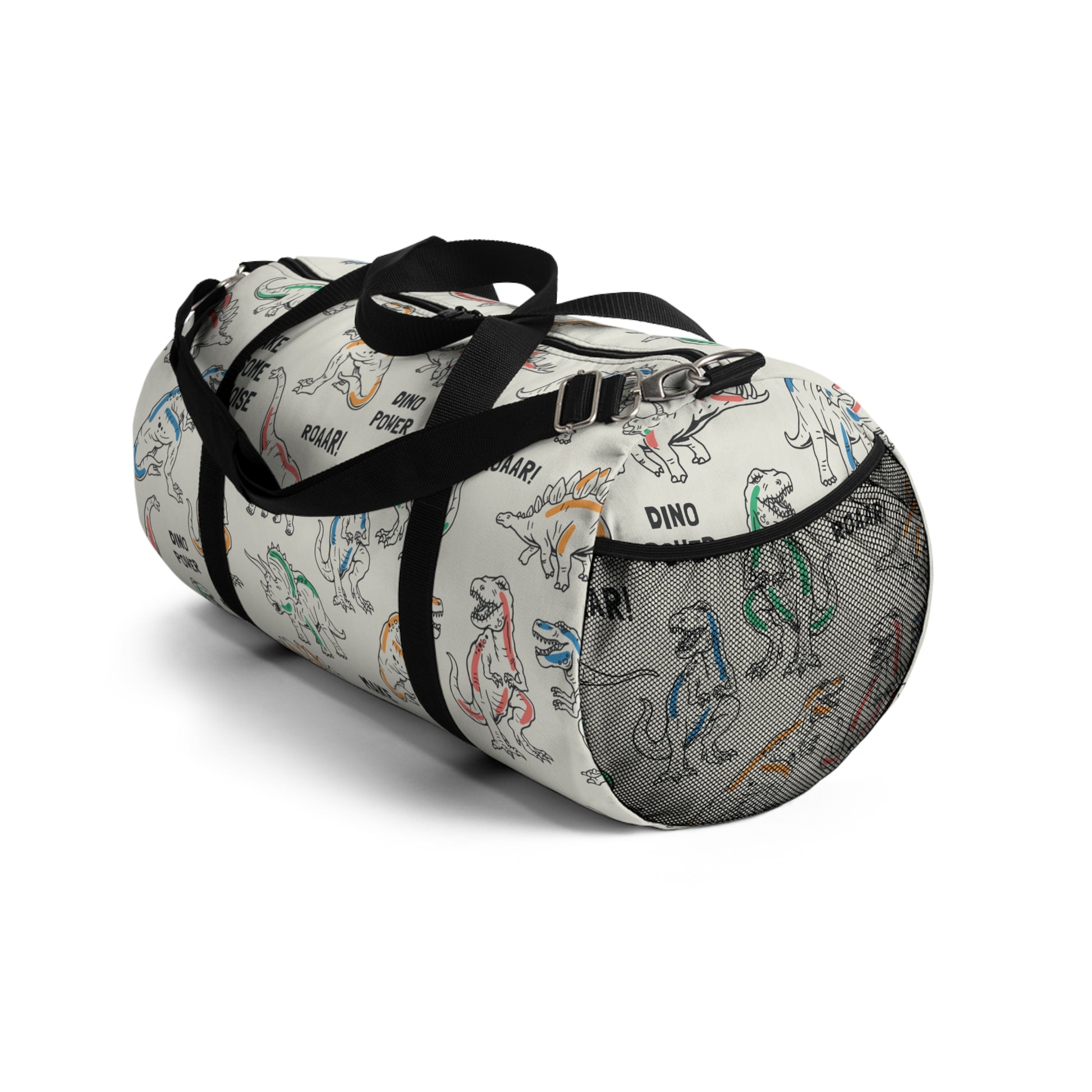 Large Duffle in Dino Print