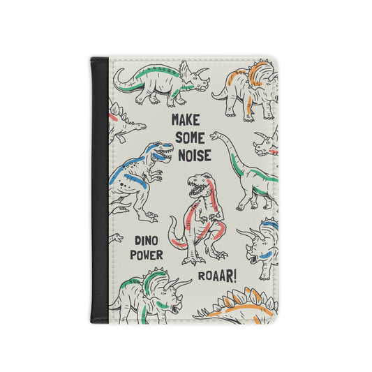 Passport Cover with dino print