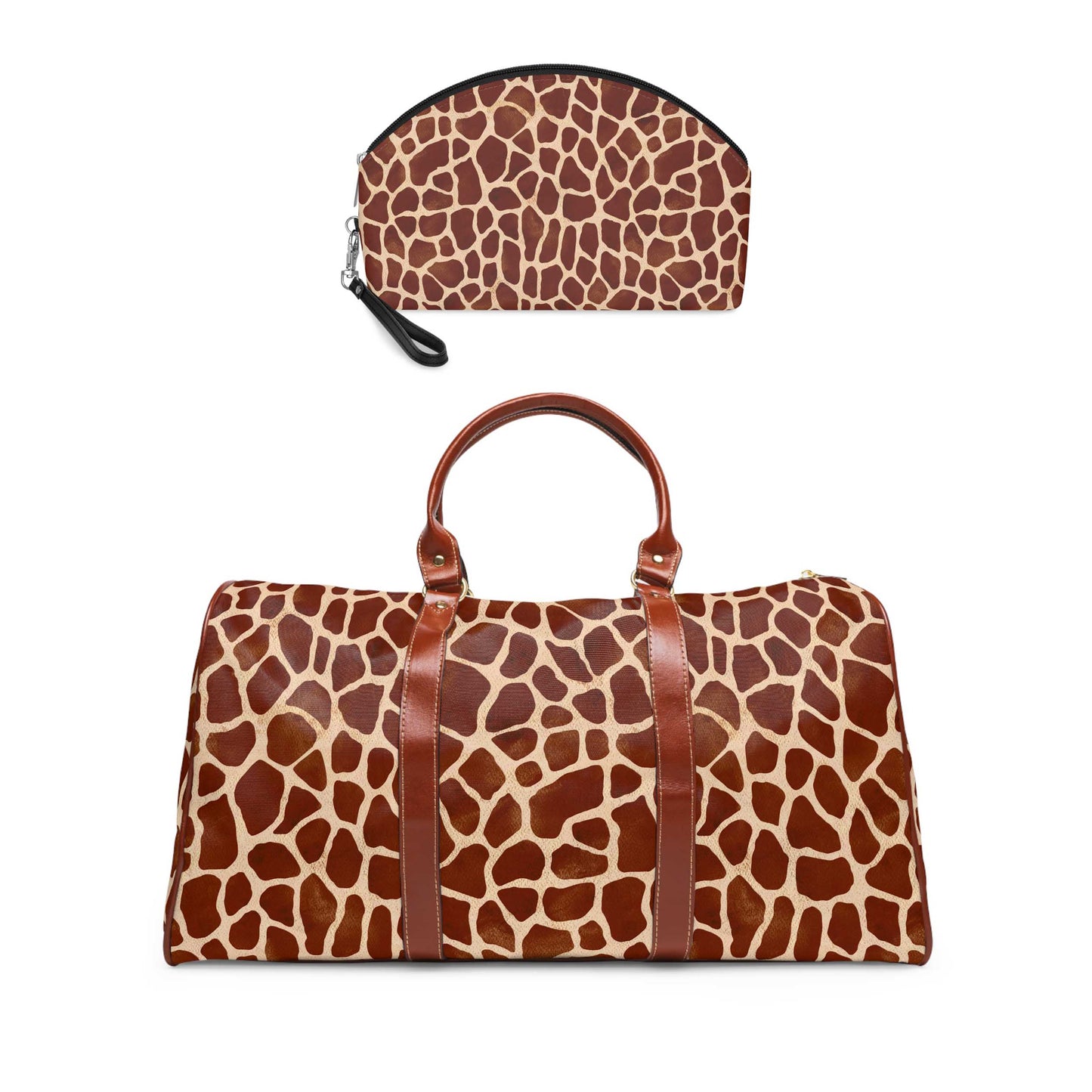 Giraffe Print Weekender Set