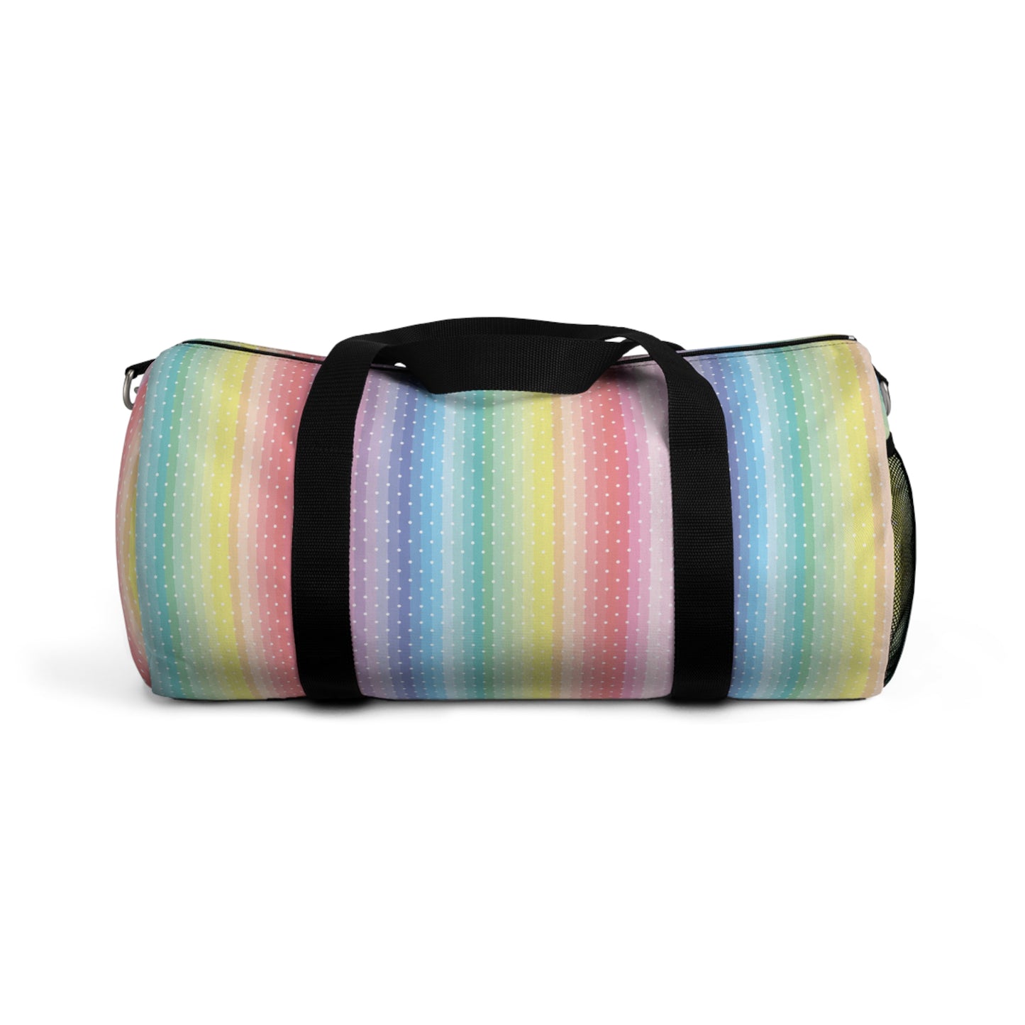 Duffle bag with stripe