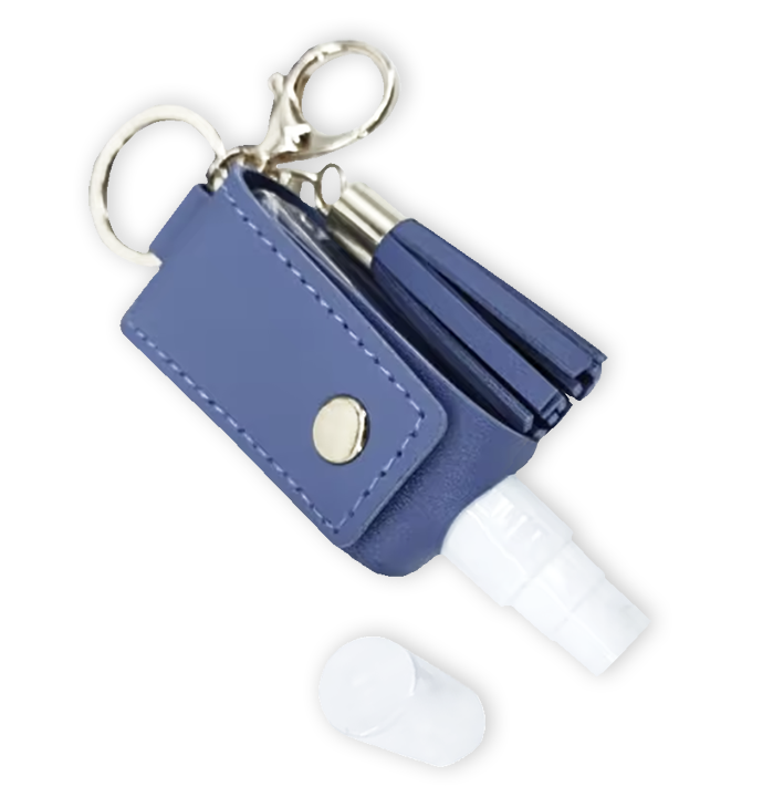 Refillable Hand Sanitizer Keychain