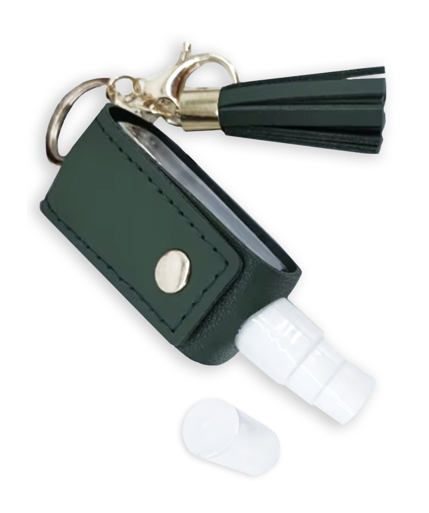 Refillable Hand Sanitizer Keychain