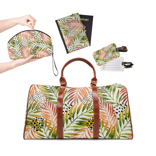 Tropical Leaves Jetsetter Collection